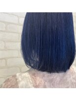 ビス ヘア アンド ビューティー 西新井店(Vis Hair＆Beauty) 透明感抜群♪ダブルカラーブリーチハイトーンブルーカラー