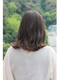 #ブリーチなし #カーキグレージュ #透明感 #オリーブアッシュ