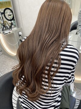 ロンド マーレ 天神大名店(Lond mare) 韓国ヘア　ワンホンヘア　ロングスタイル顔まわりレイヤーカット