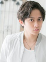 モッズヘア メン 上尾東口店(mod's hair men)&nbsp;ビジネスも◎七三分けかきあげバングワイルドマッシュT上尾