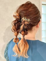 ハイプ(HYPE)&nbsp;【Manae】デザインカラーのツインアレンジ