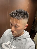 ヒロギンザバーバーショップ 新宿店(HIRO GINZA BARBER SHOP)&nbsp;フェードスタイル(理容室/メンズ/barber shop新宿店)