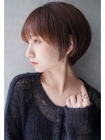 カライング(ing) 大人ショートボブ丸みショートカットマッシュショート前髪あり