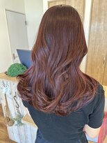 ヘアー テクニカ(hair Technica)&nbsp;ブリーチなしレッドブラウンカラー