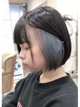 スタッカートアットヘアー(staccato@hair) インナーカラーボブ