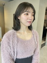 ヘアー アイス ルーチェ(HAIR ICI LUCE) くすみカラー オリーブグレージュ グレージュカラー /林