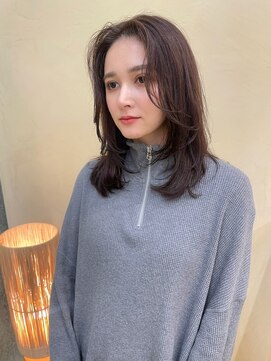 スニュウ(snuw) 【snuw mina】インナーカラー/伏見