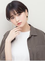 インデックスヘアー 亀戸店 20代30代小顔ひし形デジタルパーマショートカットレイヤー