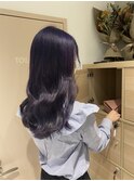 韓国髪質改善カラー　天使の艶カラー　ラベンダーグレージュ