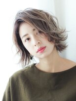マックスビューティーギンザ(MAXBEAUTY GINZA)　&nbsp;小顔外ハネクールボブハイライトカラー【銀座/銀座駅】