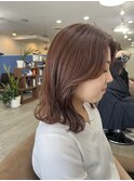 ピンクブラウン