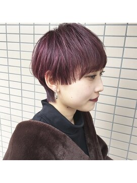 オグジュアリー 表参道(aux.) マッシュショート/前髪［表参道/表参道駅］