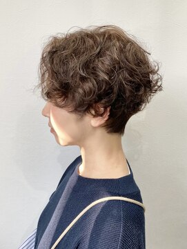オンカン(onkan) カーリィショート/癖毛/ハイライト/白髪ぼかし/髪質改善