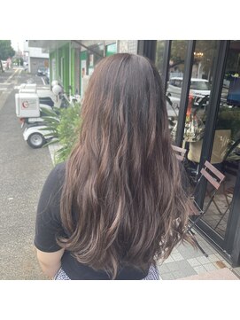 シャンプーボーイアネックス(SHAMPOO BOY Annex) ダークブラウングラデーションカラー