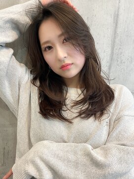 シック 浦和(CHIC) 姫カットレイヤーミディアムレイヤーアプリコットオレンジ　C