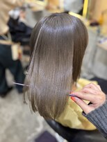 ロンド 表参道店(Lond)&nbsp;髪質改善縮毛矯正レイヤーカット顔周り前髪韓国ミニウルフ