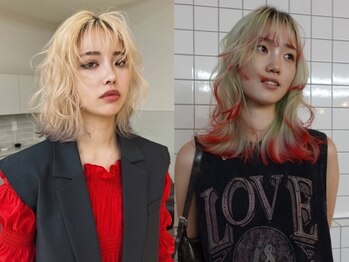 スタニング 渋谷(STUNNING.)の写真/トレンドのカラーやペールトーンを理想通りに再現!ハイトーンカラーもお任せ下さい!【渋谷/学割/ブリーチ】