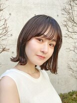 ムク 横浜店(muku)&nbsp;顔まわりレイヤーカットくびれミディ韓国レイヤーショート横浜