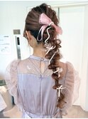 ロングおくれ毛前髪カット美髪_ba539063