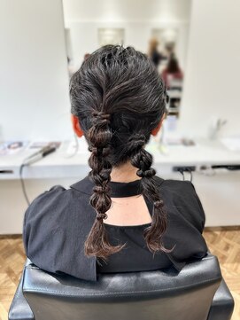 カタリス バイ リンゴノキ(CATALYs by RINGONOKI) ふんわり編みおろしツイン