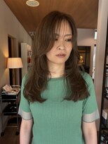 ツイギー 宮西店(TWiGGY)&nbsp;レイヤースタイルにオリーブカラー