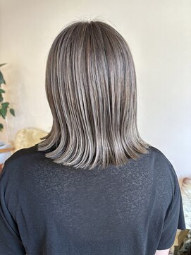 マッシュ チャヤマチ(MASHU chayamachi) 柔らか透明感カラー/グレージュ/ブリーチ/大阪梅田