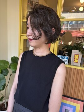 ヒントステーション(HINTSTATION) 〈浅草 半個室〉ショートパーマ