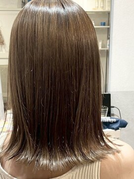 コモン 学芸大学(COMON) 暗めカラー/フェイスフレーミング[学芸大学駅/ドライカット]