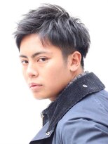 エリマ 横浜西口(elima) ツーブロックマッシュショートレイヤースパイキーショートヘア