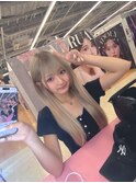 ホワイトミルクティー×シールエクステ