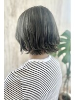 ヘアメイク アリエス 富谷店(HAIR MAKE aries)&nbsp;オリーブベージュで透明感♪大人可愛い外ハネボブ