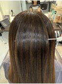 髪質改善ストレート