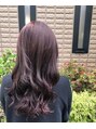 スタジオ シン 美容室(STUDIO shin)&nbsp;ボルドー系の深みのあるカラーで艶やかに♪