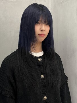 ロンドジェネルーズ 柏(Lond generous) 暗めカラー/グランマッシュ/デザインカラー/レイヤーカット/柏柏