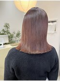 似合わせカット＋透明感カラー