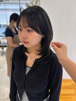 ビューバイネオリーブ 用賀店(Beau'r by neolive) くびれヘア縮毛矯正アプリコットオレンジ夏ハイライト《用賀》