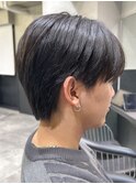 men's/メンズ/メンズカット/韓国/黒染/顔周り/マッシュ/池袋