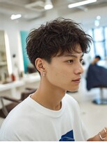 ラファンジュヘアークレオ 岐阜駅前(Rohange hair Creo)&nbsp;波巻きパーマ ツイストパーマ スパイラルパーマ ツーブロック
