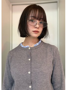 ゾーイダイミョウ(ZOEY daimyo) 大名 ボブカット 顔周りレイヤー