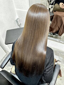 ヌフ(neuf) 透明感カラー/オリーブベージュ/艶髪/髪質改善!池袋