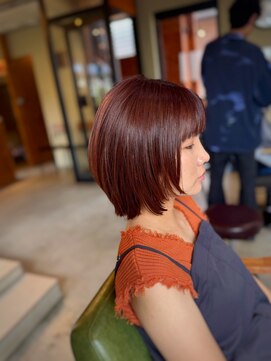 ロルド シェリ(Rold Cheri) 【山本智文】暖色レイヤーボブ