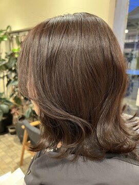 ブランシェ ヘアデザイン(BLANCHE hair design) カプチーノブラウニーカラー☆