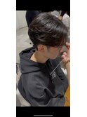 毛流れセンターパート