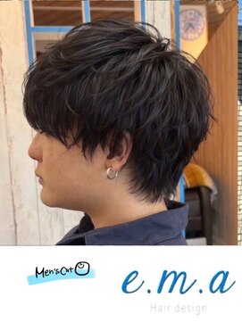 エマヘアデザイン(e.m.a Hair design) メンズウルフ