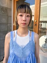 トゥコ(tuco)&nbsp;ラインボブ/アンブレラカラー/切りっぱなしボブ