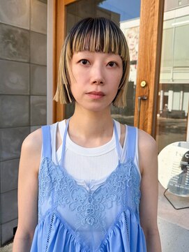 トゥコ(tuco) ラインボブ/アンブレラカラー/切りっぱなしボブ