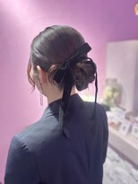 レイドバック(LAID BACK)&nbsp;お呼ばれカチモリヘア♪
