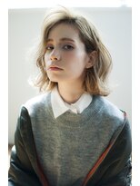 ホーミートウキョウ(HOMIE TOKYO) 無造作カール×イルミナカラー×ボブディ【西村康平】