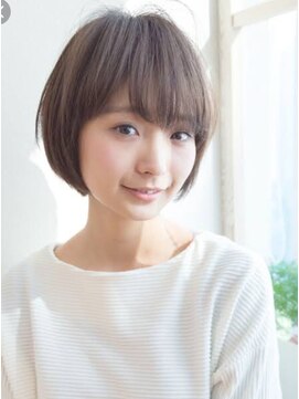 原宿PART2 自然フワカルボブスタイル