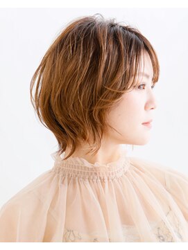 タヤ 相模大野サテライト店(TAYA) 10代学割U24シースルーバングイヤリングカラー外ハネショート